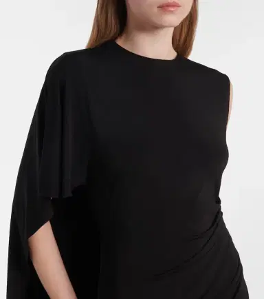 Stella McCartney Caped ruched gown | Thumbnail 3