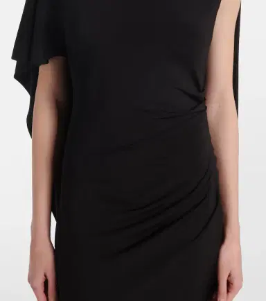 Stella McCartney Caped ruched gown | Thumbnail 4
