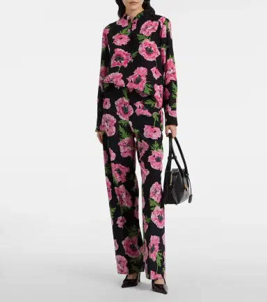 Stella McCartney Poppy floral silk shirt | Thumbnail 2