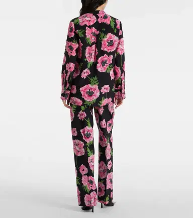 Stella McCartney Poppy floral silk shirt | Thumbnail 5
