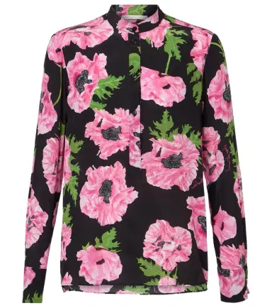 Stella McCartney Poppy floral silk shirt | Thumbnail 1