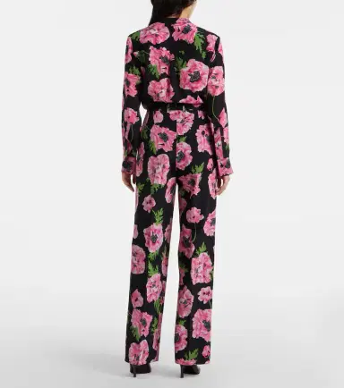 Stella McCartney Poppy floral wide-leg pants | Thumbnail 3