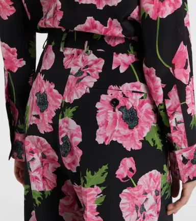 Stella McCartney Poppy floral wide-leg pants | Thumbnail 4