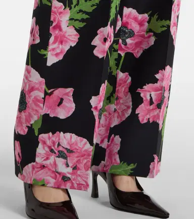 Stella McCartney Poppy floral wide-leg pants | Thumbnail 6