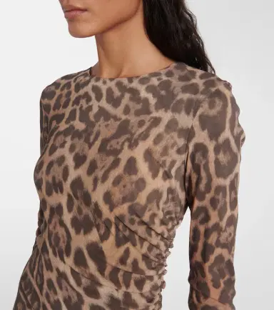 Stella McCartney Leopard-print midi dress | Thumbnail 2