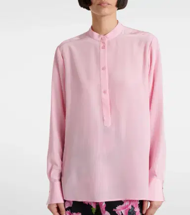 Stella McCartney Iconic silk shirt | Thumbnail 6