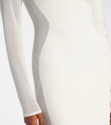 Stella McCartney Miracle panelled maxi dress | Thumbnail 4
