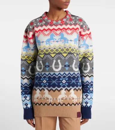 Stella McCartney Fair Isle intarsia wool sweater | Thumbnail 2