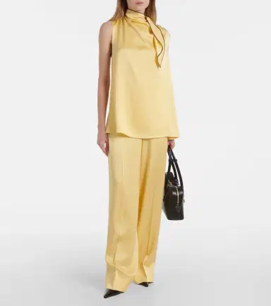 Stella McCartney High-rise wide-leg pants | Thumbnail 2