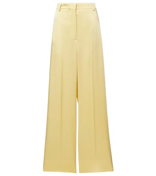 Stella McCartney High-rise wide-leg pants