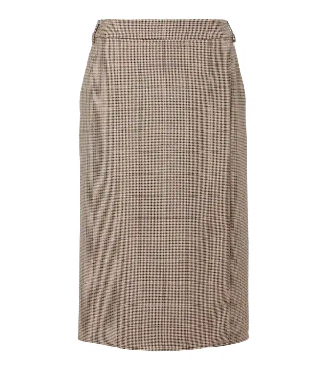 Stella McCartney Houndstooth wool pencil skirt