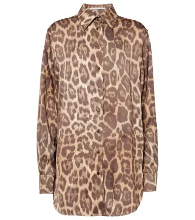 Stella McCartney Leopard-print shirt | Thumbnail 1