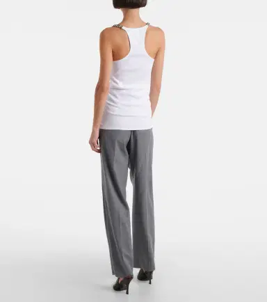 Stella McCartney Cotton-blend tank top | Thumbnail 3