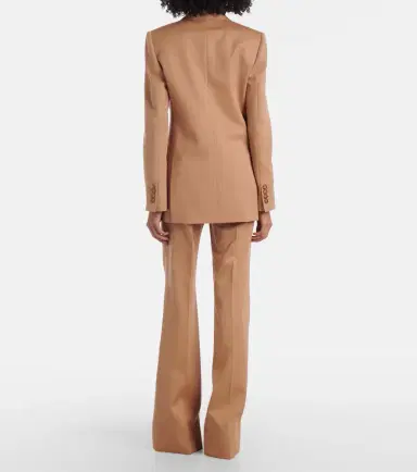 Stella McCartney Striped double-breasted wool blazer | Thumbnail 3