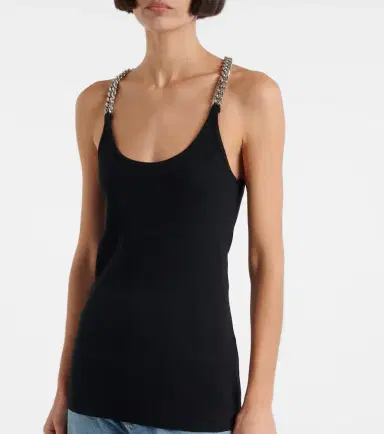 Stella McCartney Cotton-blend tank top | Thumbnail 3