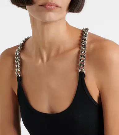 Stella McCartney Cotton-blend tank top | Thumbnail 4