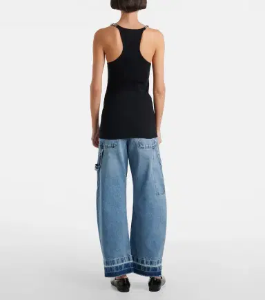 Stella McCartney Cotton-blend tank top | Thumbnail 5
