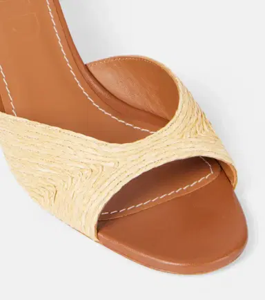 Staud Brigitte 55 leather-lined mules | Thumbnail 3