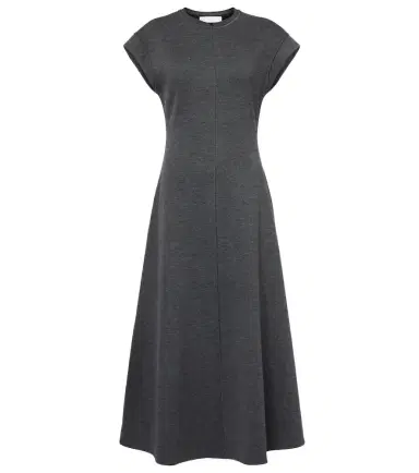 Proenza Schouler White Label Melanie cotton-blend midi dress | Thumbnail 1 Proenza Schouler White Label Melanie cotton-blend midi dress | Thumbnail 1