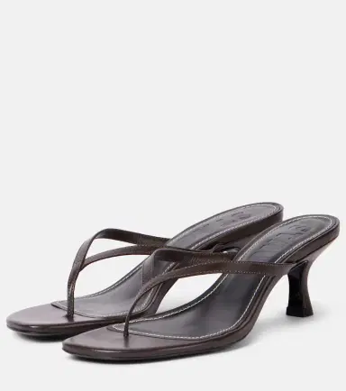 Staud Freja 60 leather mules | Thumbnail 2