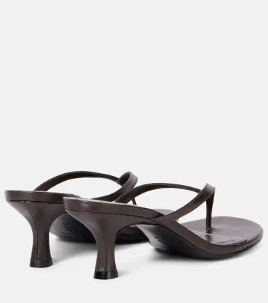 Staud Freja 60 leather mules | Thumbnail 3