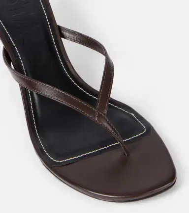 Staud Freja 60 leather mules | Thumbnail 4