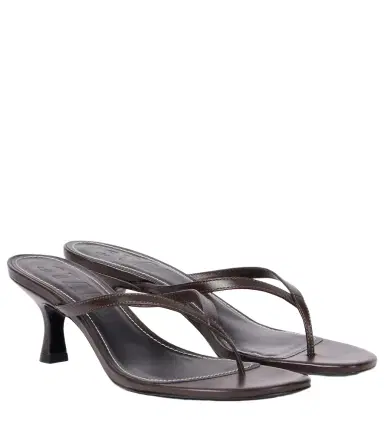 Staud Freja 60 leather mules | Thumbnail 1