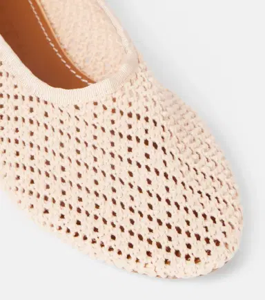 Staud Alba crochet ballet flats | Thumbnail 4 Staud Alba crochet ballet flats | Thumbnail 4