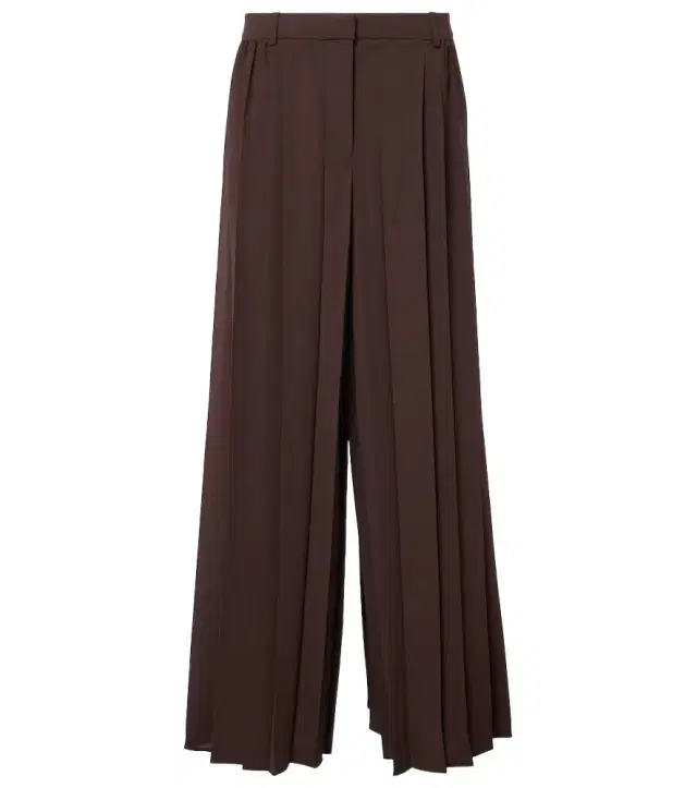 Joseph Tibre plissé wide-leg pants