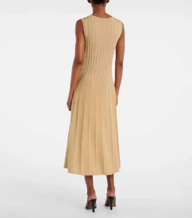 Joseph Pleated midi dress | Thumbnail 2