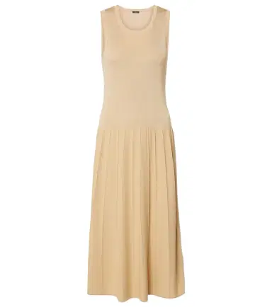 Joseph Pleated midi dress | Thumbnail 1