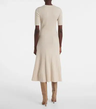 Joseph Ribbed-knit wool midi dress | Thumbnail 3