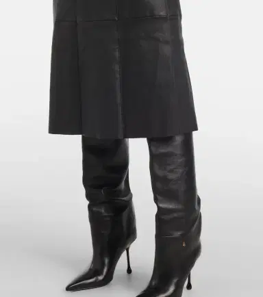 Joseph Kosma leather midi dress | Thumbnail 3