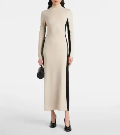 Joseph Knitted wool and silk maxi dress | Thumbnail 4
