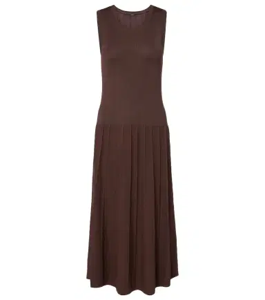 Joseph Pleated midi dress | Thumbnail 1