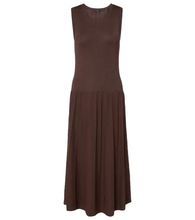 Joseph Pleated midi dress