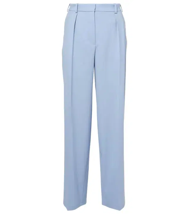 Joseph Bucklel wool crêpe wide-leg pants