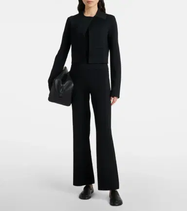 Joseph Knitted mid-rise flared pants | Thumbnail 5