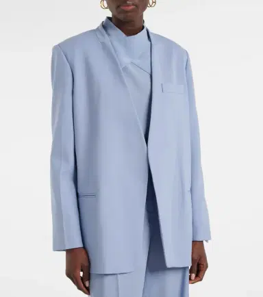 Joseph Victor wool crêpe jacket | Thumbnail 7