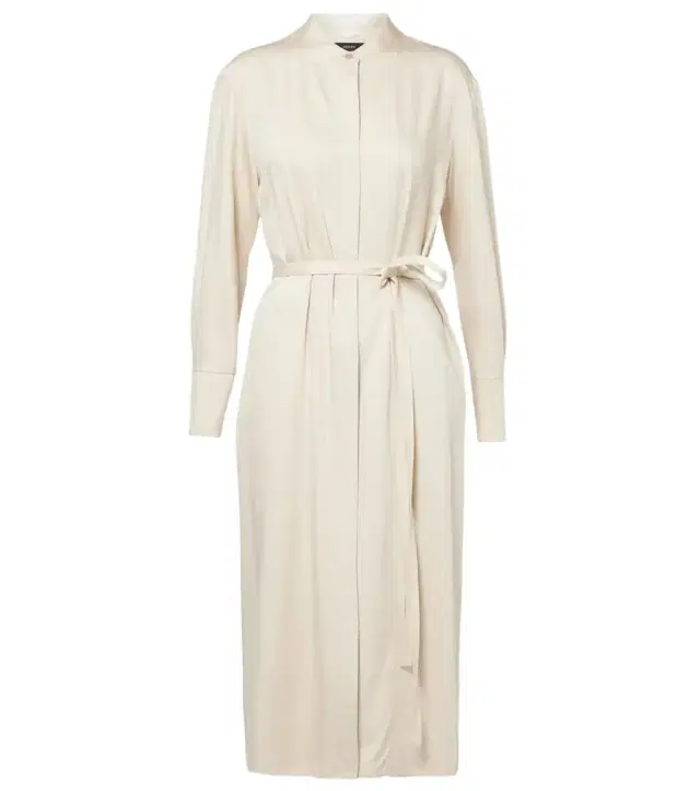 Joseph Rosan belted midi dress