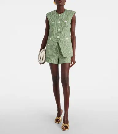 Veronica Beard Jazmin tweed shorts | Thumbnail 2 Veronica Beard Jazmin tweed shorts | Thumbnail 2