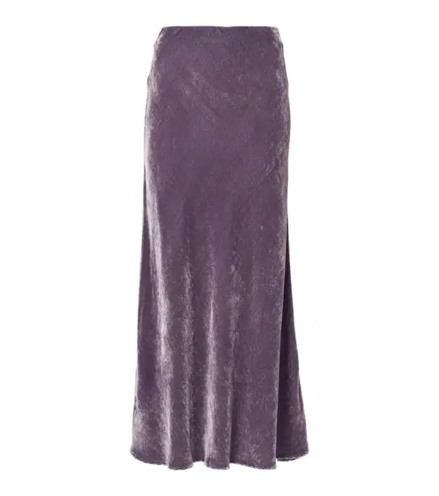 Velvet Eza velvet maxi skirt