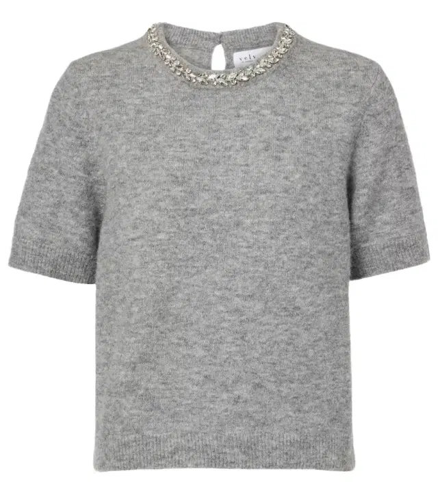 Layton embellished alpaca and wool-blend top