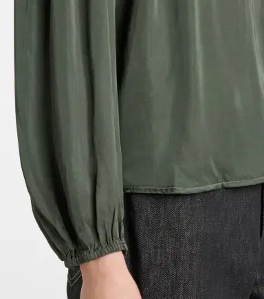 Velvet Riona satin blouse | Thumbnail 6