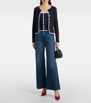 Veronica Beard Wilmer cotton-blend cardigan | Thumbnail 4