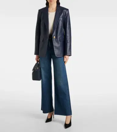 Veronica Beard Taylor wide-leg jeans | Thumbnail 2