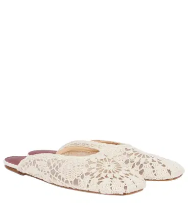 Magda Butrym Crochet mules | Thumbnail 1 Magda Butrym Crochet mules | Thumbnail 1