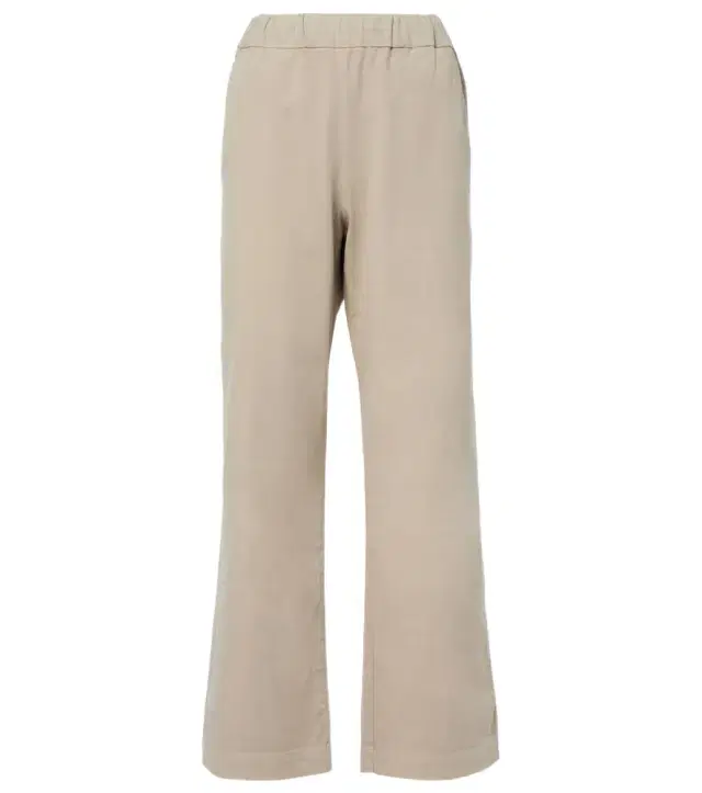 Velvet Naya cotton-blend twill straight pants