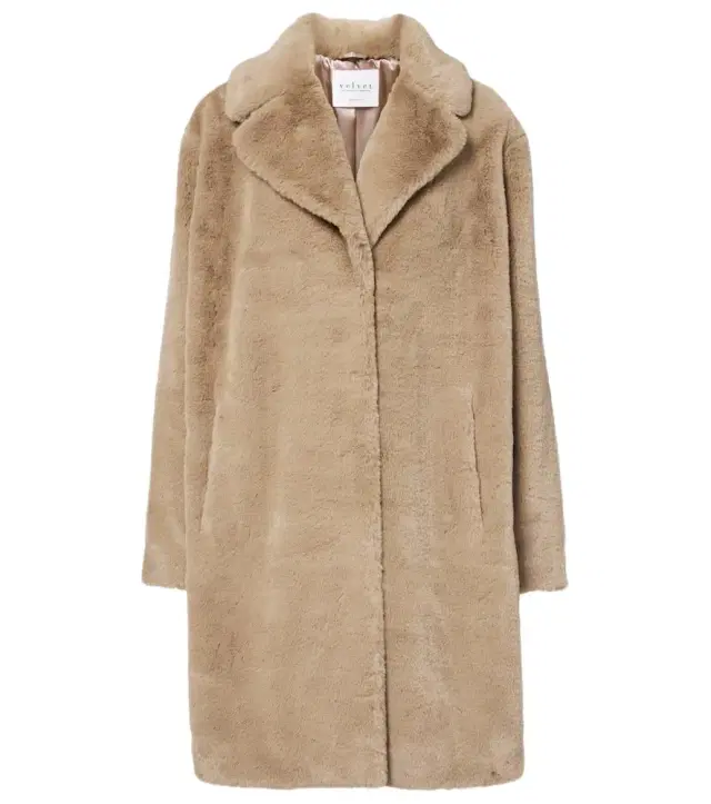 Velvet Evalyn faux fur coat