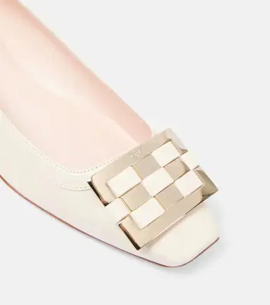 Roger Vivier Trompette Ball leather ballet flats | Thumbnail 4
